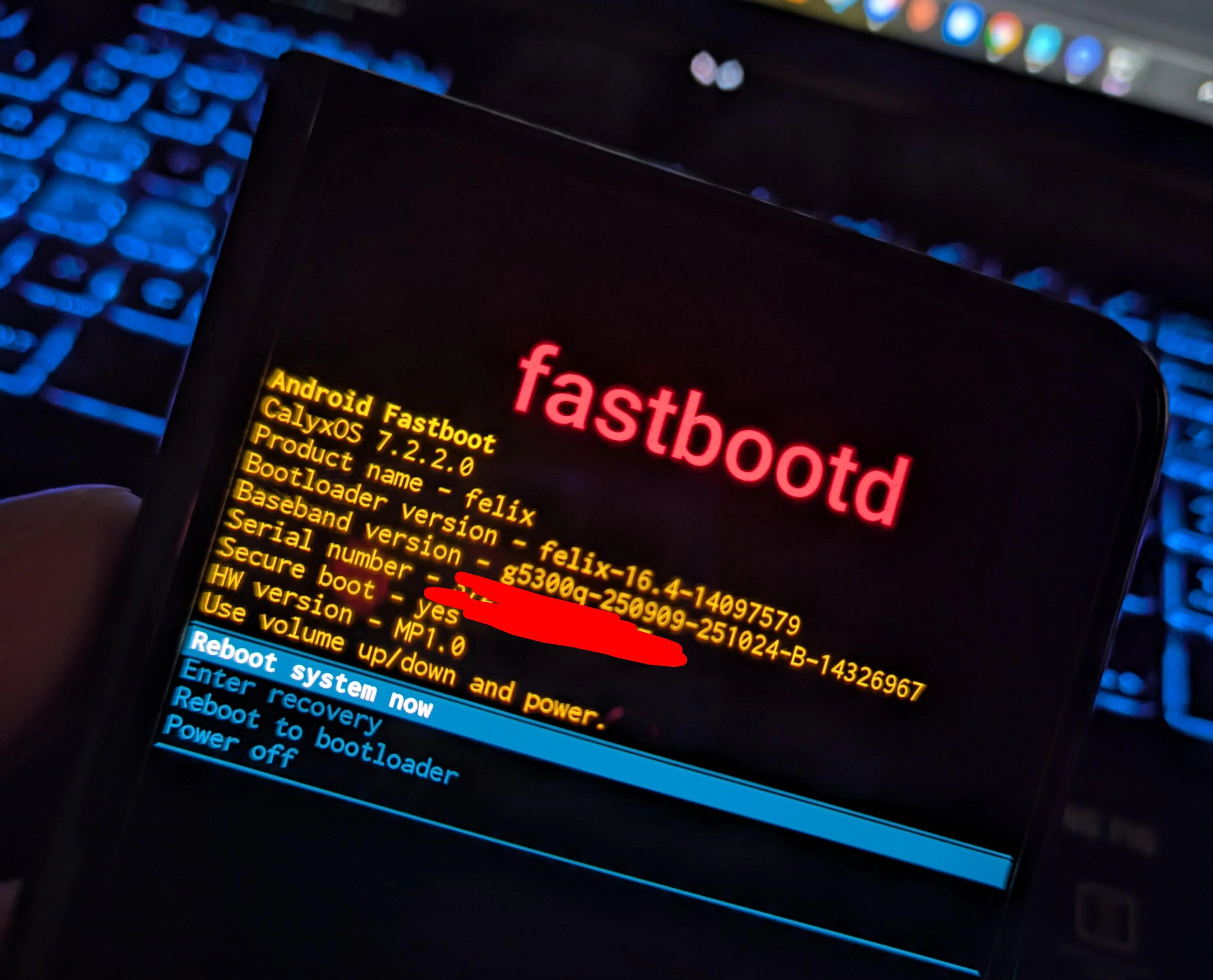 CalyxOS setup guide
